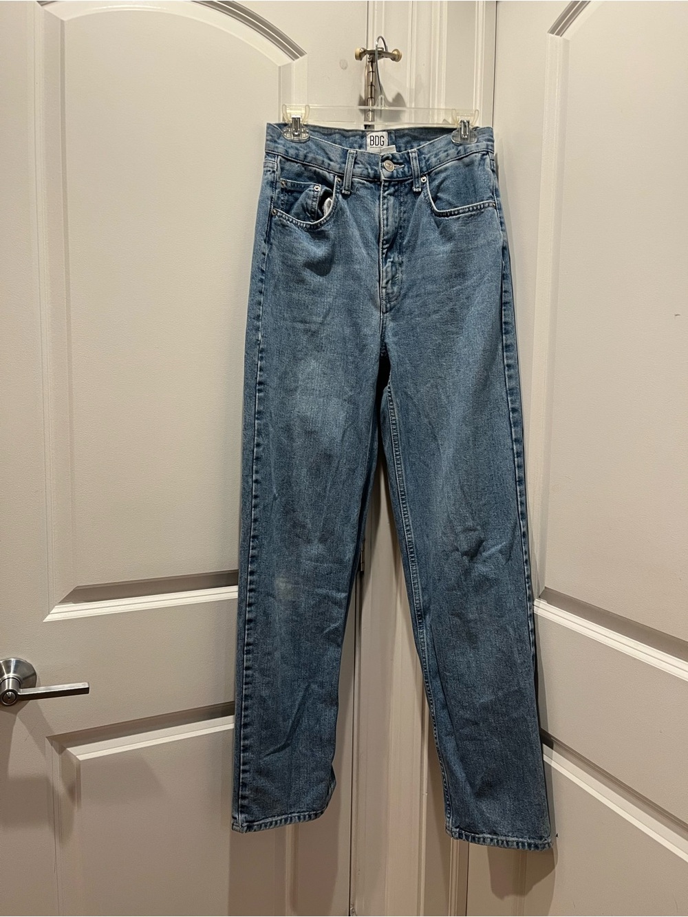 BDG High-Rise Women's Jeans — Light Blue Denim